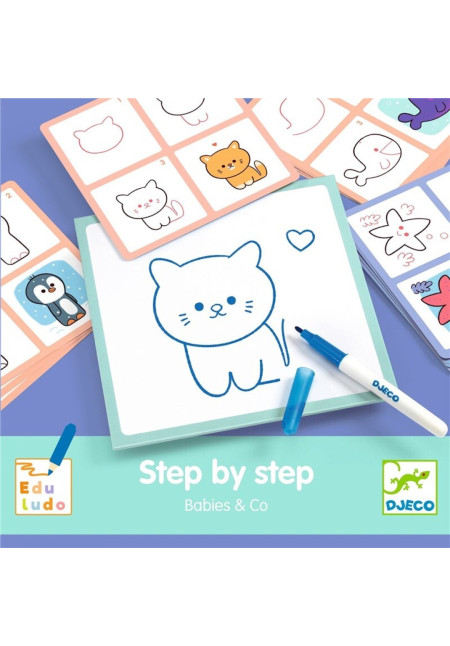 Eduludo Step by step Babies & Co DJECO