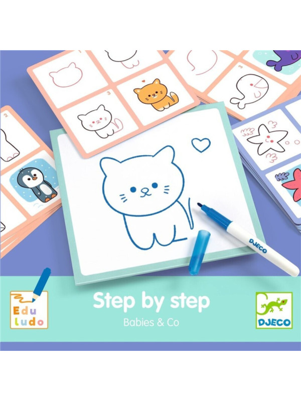 Eduludo Step by step Babies & Co DJECO