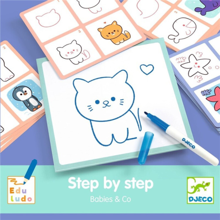 Eduludo Step by step Babies & Co DJECO