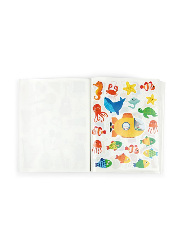 Cuaderno 300 pegatinas Popipop MOULIN ROTY
