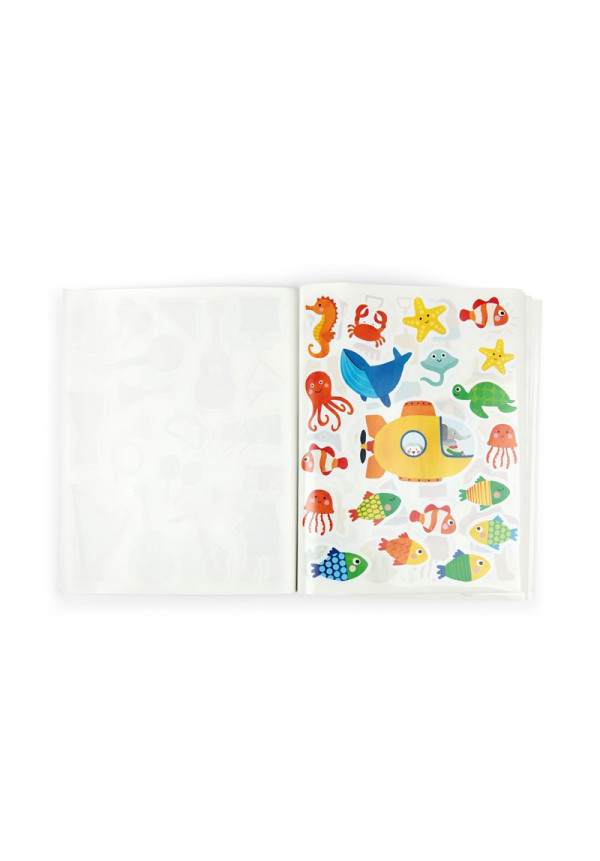 Cuaderno 300 pegatinas Popipop MOULIN ROTY