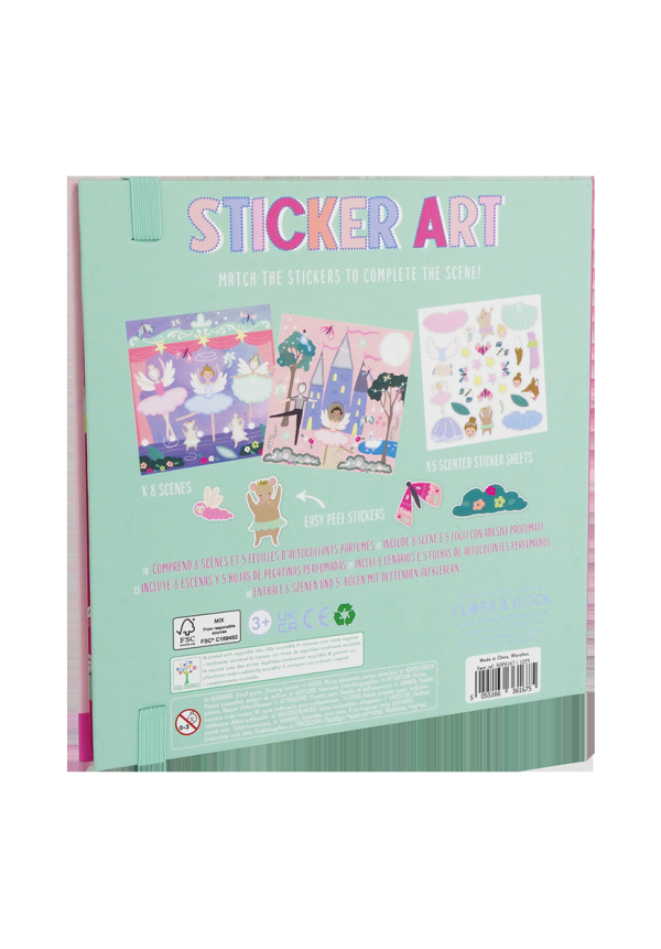 LIBRO DE ADHESIVOS CON OLOR ENCHANTED FLOSS&ROCK