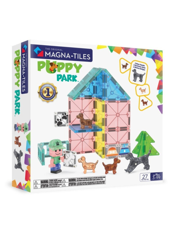 MAGNA-TILES Puppy Park™ Set 27 pcs