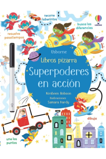 LIBRO.Superpoderes En Accion - Libros Pizarra