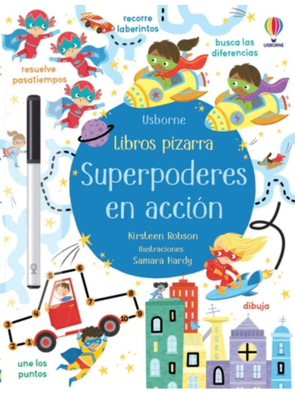 LIBRO.Superpoderes En Accion - Libros Pizarra