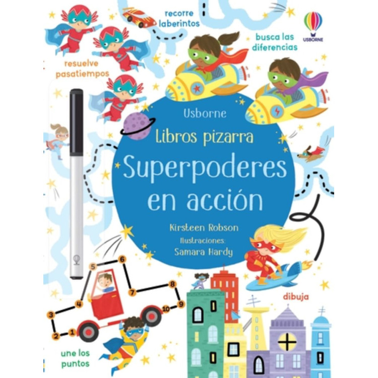 LIBRO.Superpoderes En Accion - Libros Pizarra