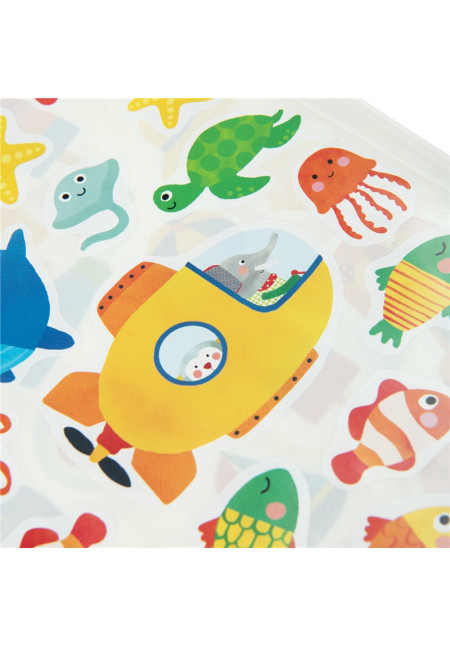 Cuaderno 300 pegatinas Popipop MOULIN ROTY