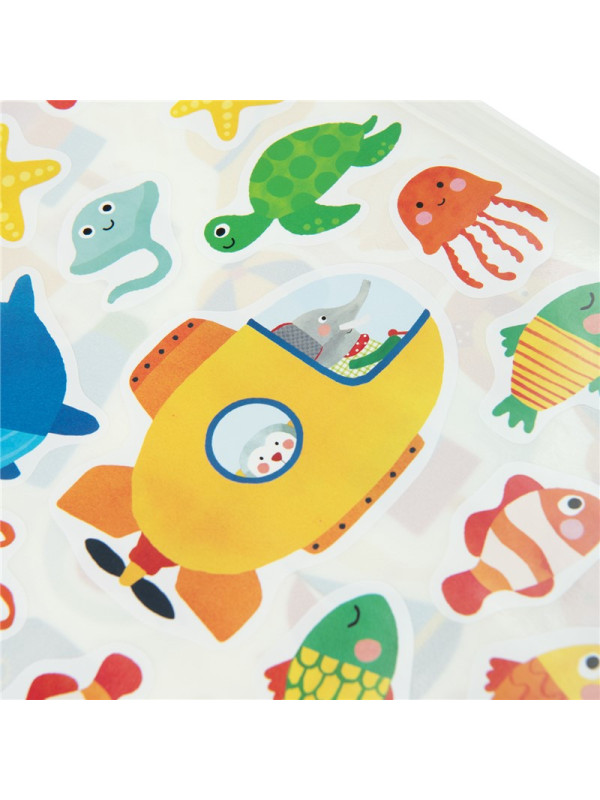 Cuaderno 300 pegatinas Popipop MOULIN ROTY