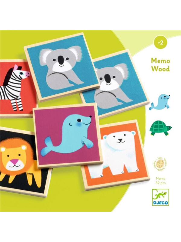  Juegos educativos Memo Wood FSC