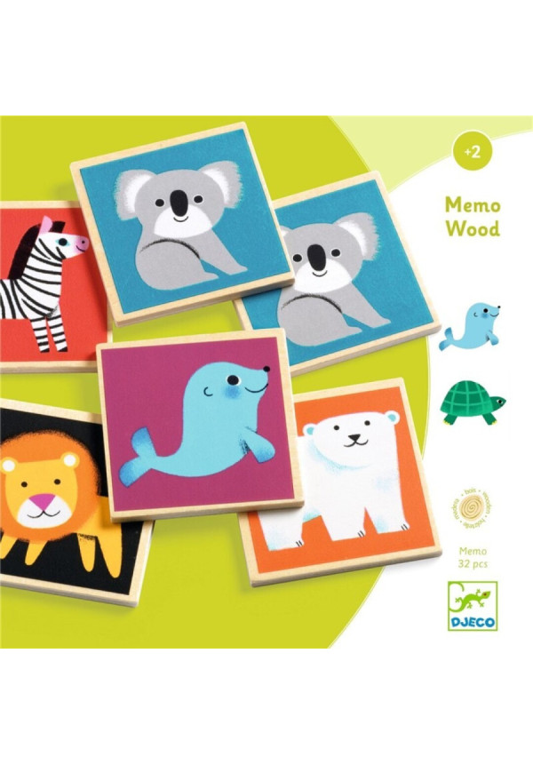  Juegos educativos Memo Wood FSC