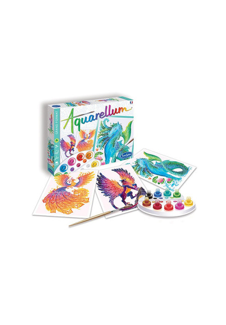 Aquarellum grande Animales miticos SENTOSPHERE
