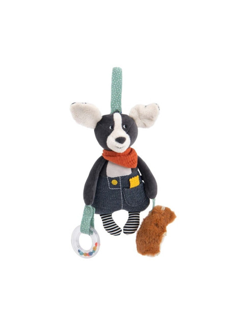 Perro Puce de actividades para colgar PUCE&PILOU MOULIN ROTY