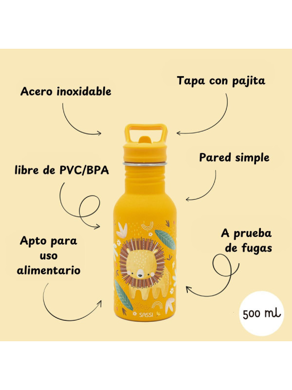 Botella Acero Inox León SASSI