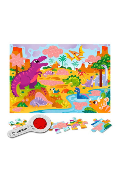 Secret Puzzle - Dinosaurios LUDATTICA