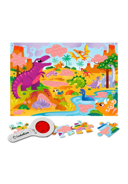 Secret Puzzle - Dinosaurios LUDATTICA