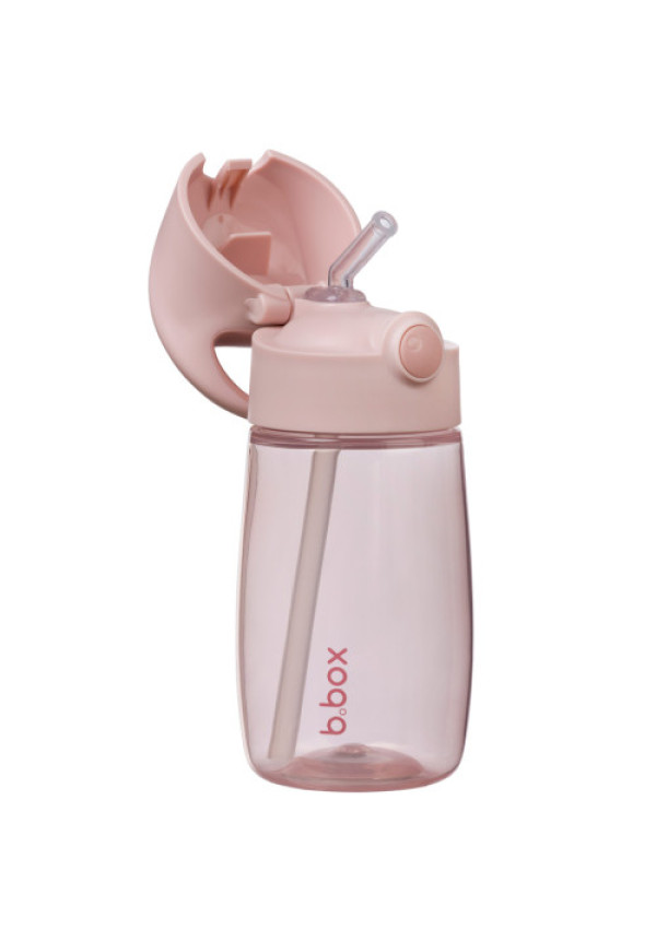 Botella Junior con pajita 380ml B.Box - Blush Crush