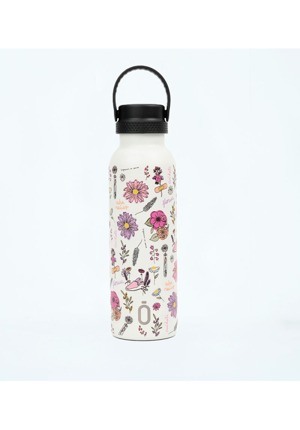 Botella termica 600ml Enfermera Blossom RUNBOTT