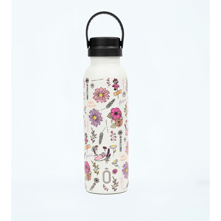 Botella termica 600ml Enfermera Blossom RUNBOTT