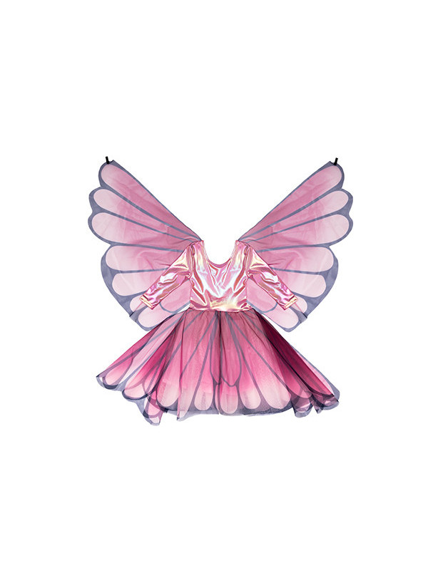 Vestido mariposa con alas, TALLA 5-6 GREAT PRETENDERS