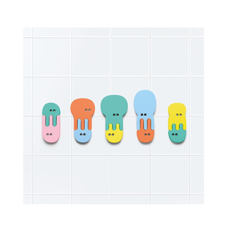 Puzzle de baño jellyfish QUUT