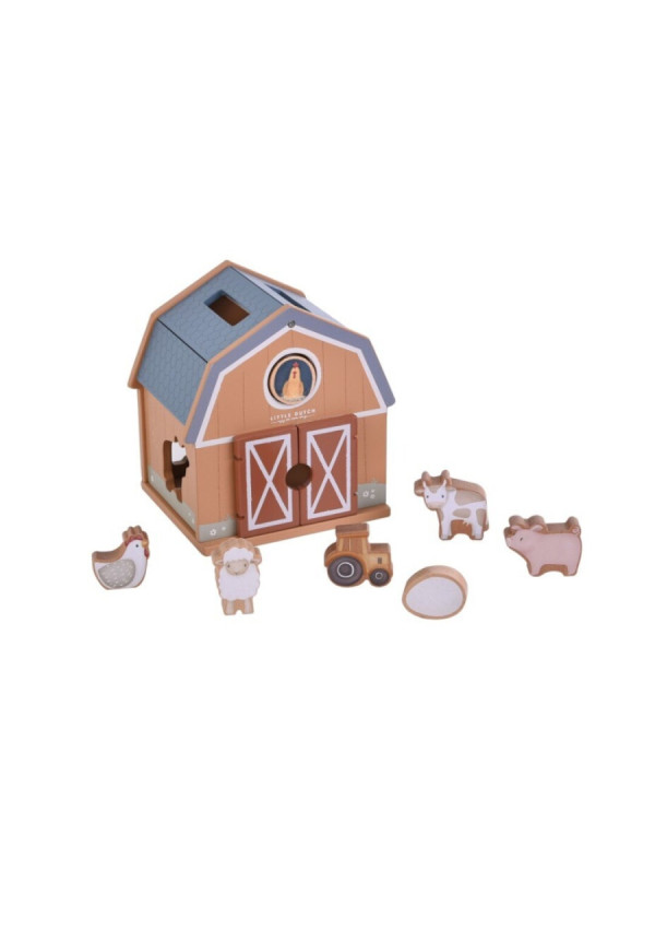 ENCAJA LAS FORMAS PEQUEÑA GRANJA LITTLE DUTCH