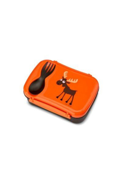 Caja de Almuerzo N'ice Box Kids Reno Naranja Carl Oscar