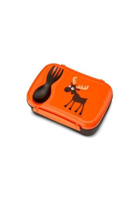 Caja de Almuerzo N'ice Box Kids Reno Naranja Carl Oscar