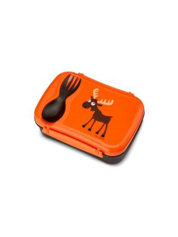 Caja de Almuerzo N'ice Box Kids Reno Naranja Carl Oscar