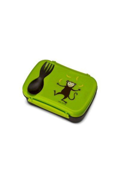 Caja de Almuerzo N'ice Box Kids Mono Lime Carl Oscar