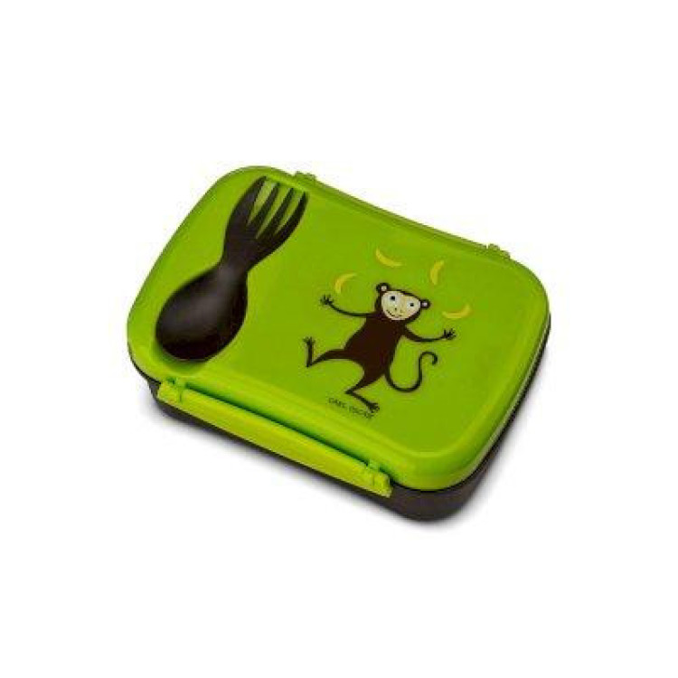 Caja de Almuerzo N'ice Box Kids Mono Lime Carl Oscar