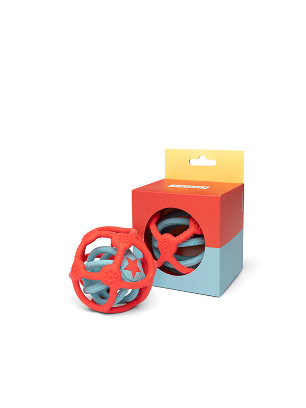 Sensory balls set of 2 Orange and Blue LITTLE L