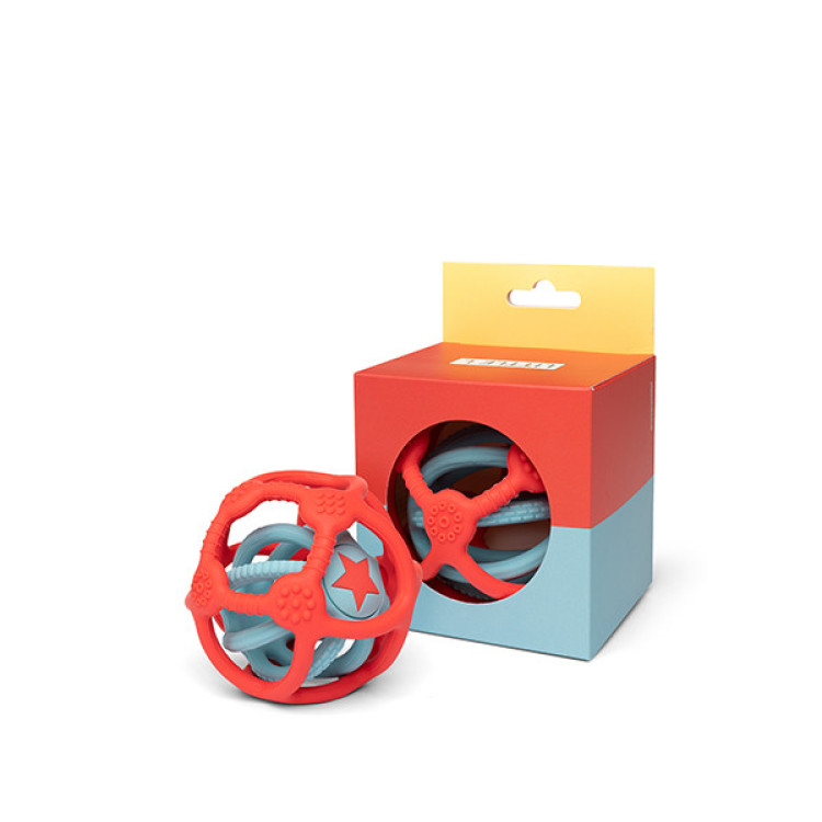 Sensory balls set of 2 Orange and Blue LITTLE L