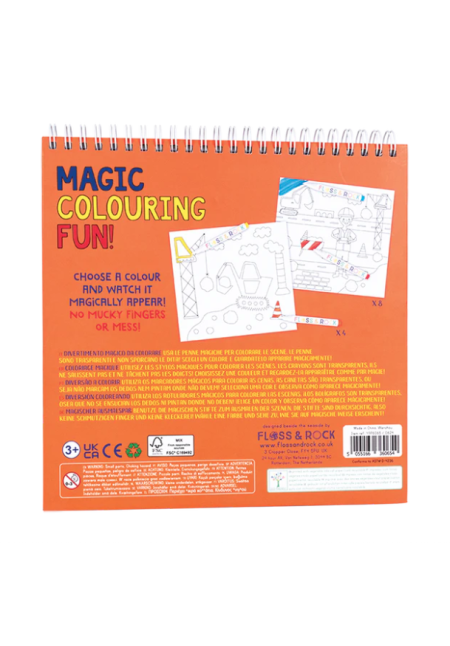 MAGIC COLOURING FUN CONSTRUCCION FLOSS&ROCK