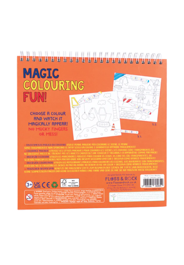 MAGIC COLOURING FUN CONSTRUCCION FLOSS&ROCK
