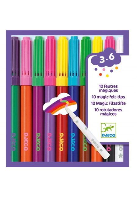 10 Rotuladores mágicos DJECO