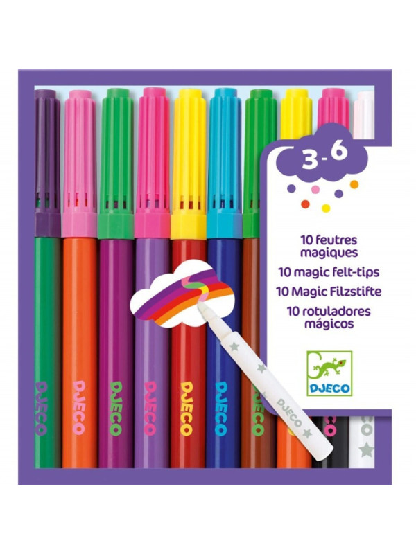 10 Rotuladores mágicos DJECO