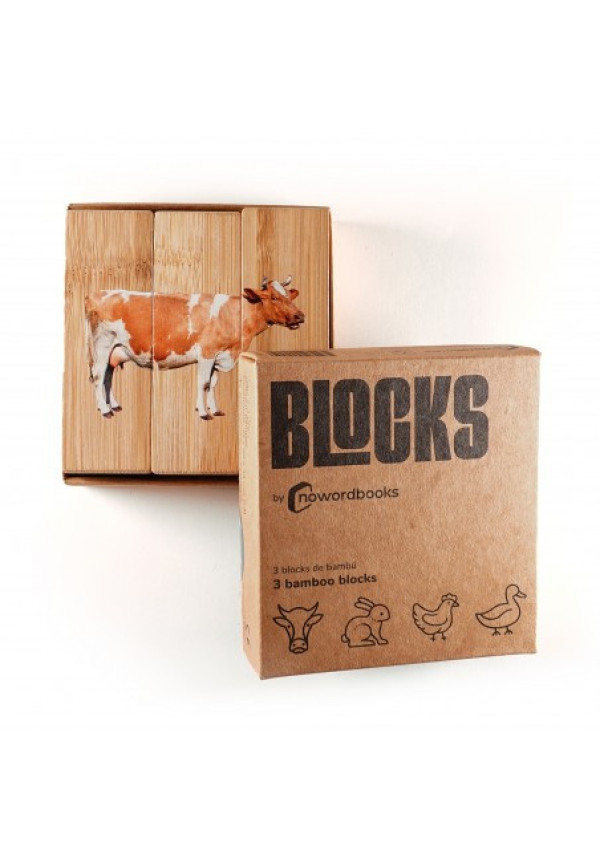 Blocks Animales de Granja NOWORDBOOKS