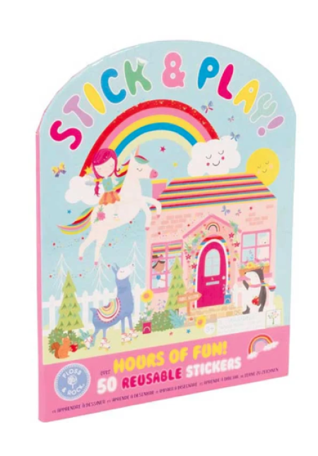 PEGA Y JUEGA  RAINBOW FAIRY FLOSS&ROCK