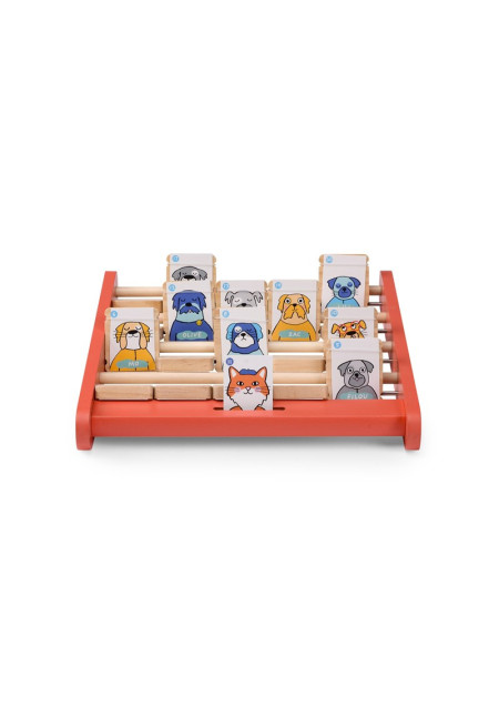 ¿Quién eres? Juego de madera Loufoques MOULIN ROTY