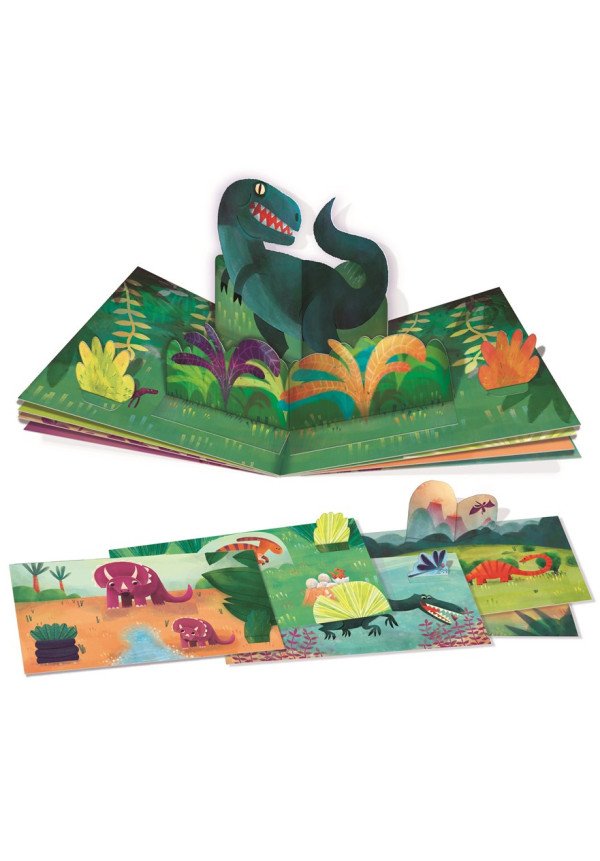 Crea tu Pop-up - Dinosaurios LUDATTICA