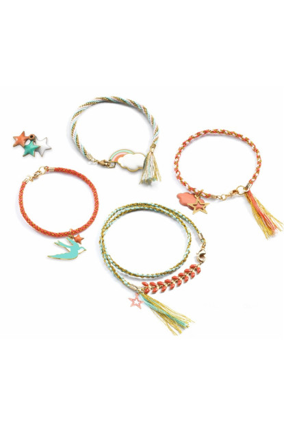 Pulseras Kumihimo Celeste DJECO