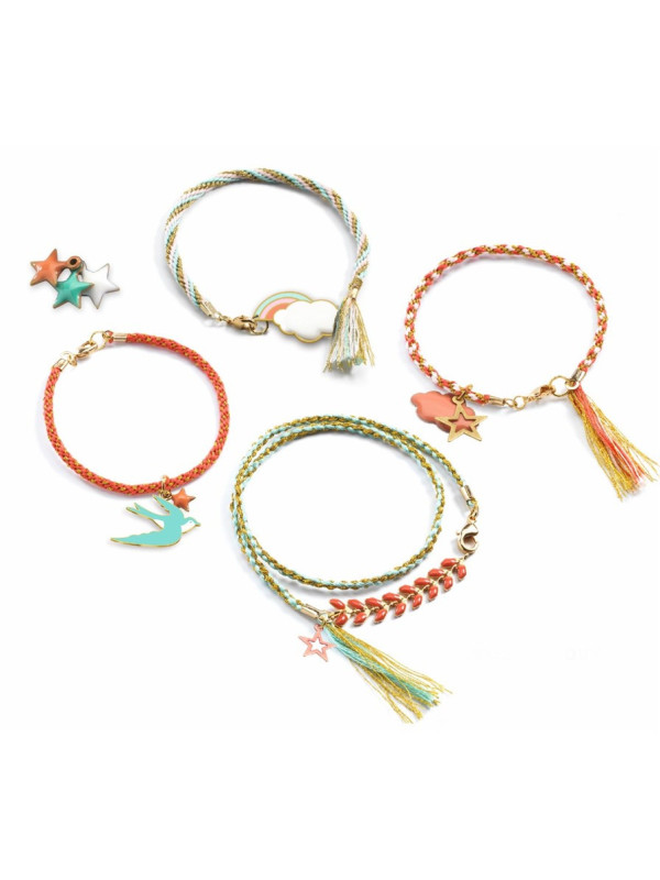 Pulseras Kumihimo Celeste DJECO