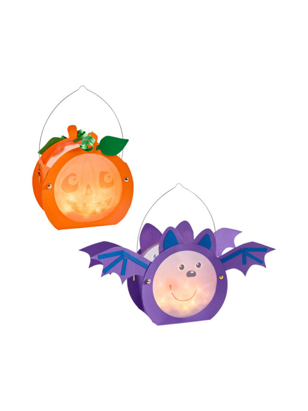 Set Creativo - Farolillos de Papel Halloween HABA  Set Creativo - Farolillos de Papel Halloween HABA