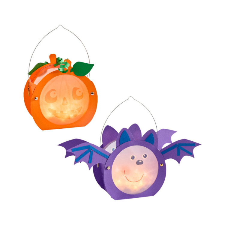 Set Creativo - Farolillos de Papel Halloween HABA  Set Creativo - Farolillos de Papel Halloween HABA