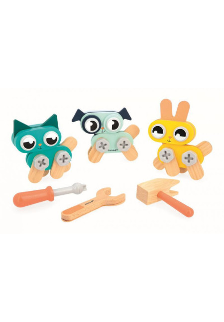 BRICO'KIDS - PEQUEÑOS ANIMALES PARA HACER BRICOLAJE JANOD