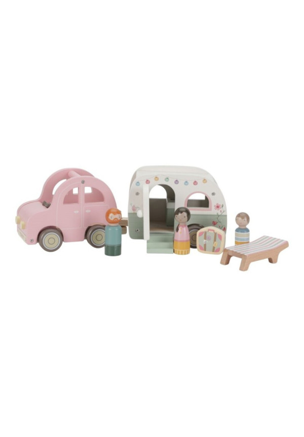 SET COCHE Y CARAVANA LITTLE DUTCH