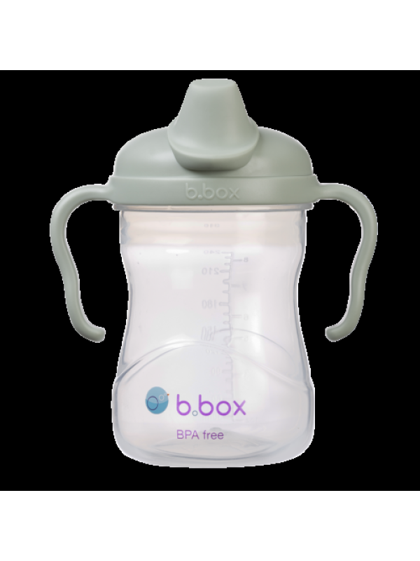 Taza con boquilla blanda B.Box - Sage