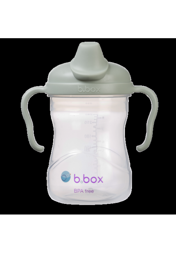 Taza con boquilla blanda B.Box - Sage