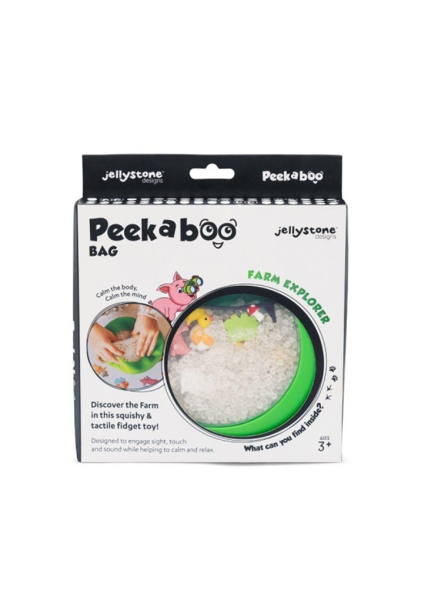 BOLSA SENSORIAL PEEKABOO FARM JELLYSTONE