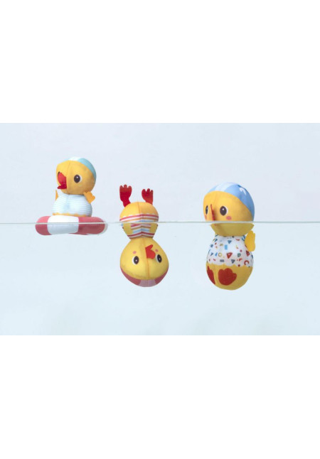 TRES PATOS JUNTO AL AGUA LILLIPUTIENS